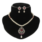 J Pearls Falak Pearl Necklace Set