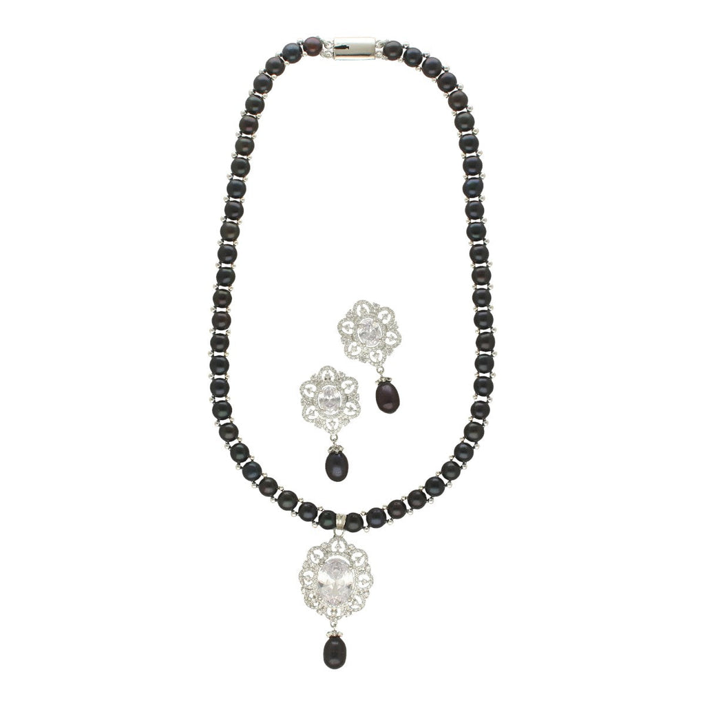 J Pearls Pran Pearl Necklace Set