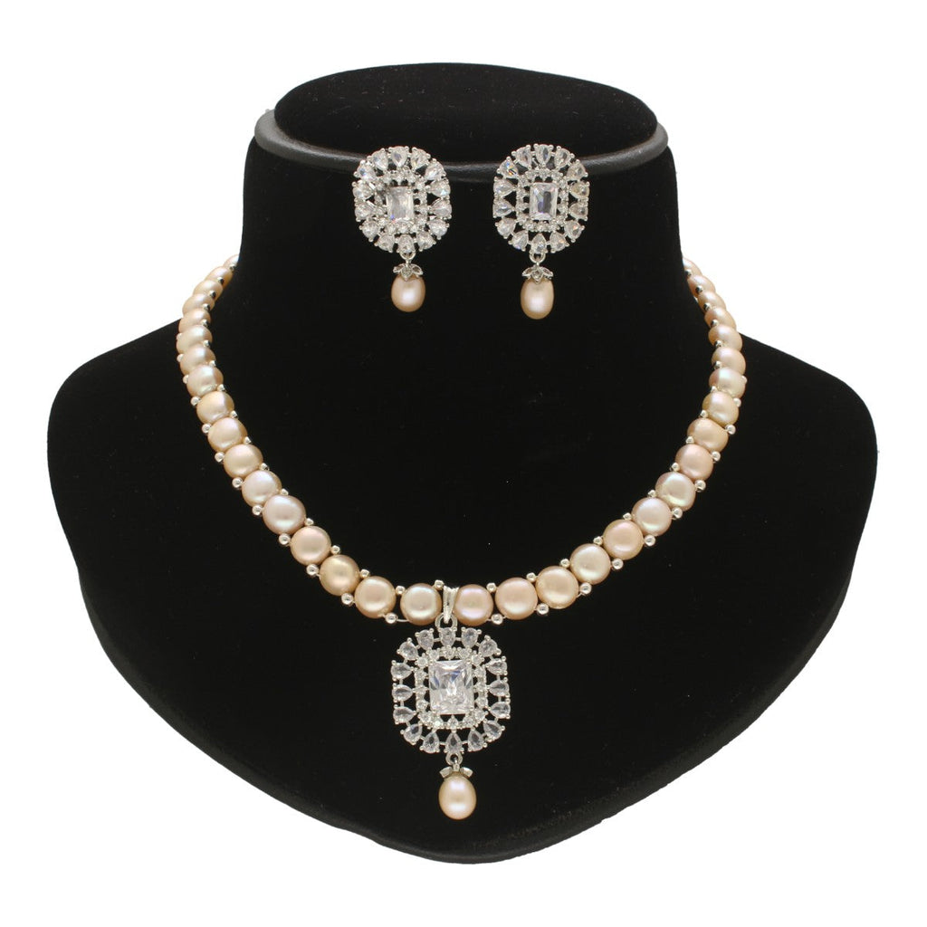 J Pearls Sublime Shimmer Pearl Necklace Set