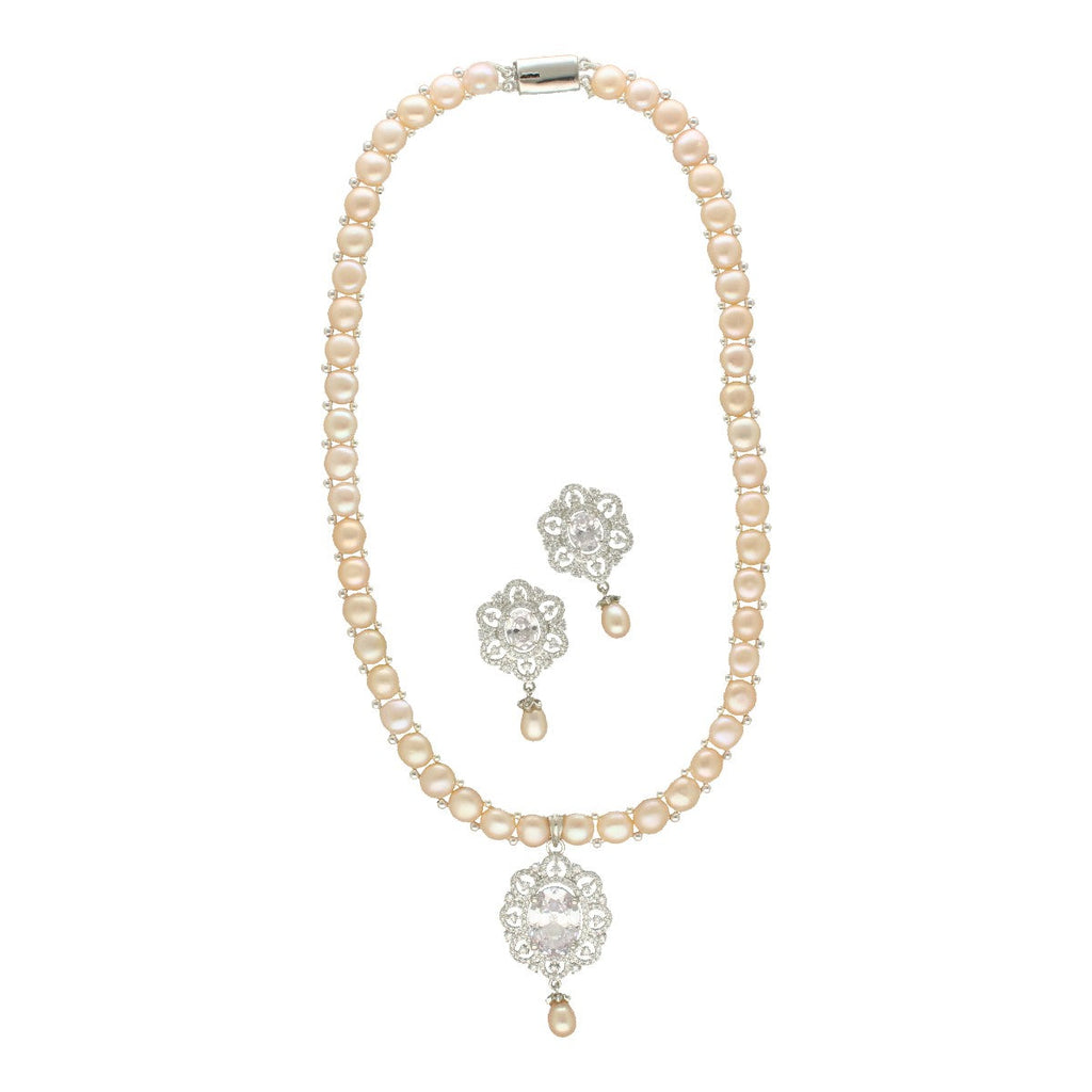 J Pearls Luxe Luminescence Pearl Necklace Set