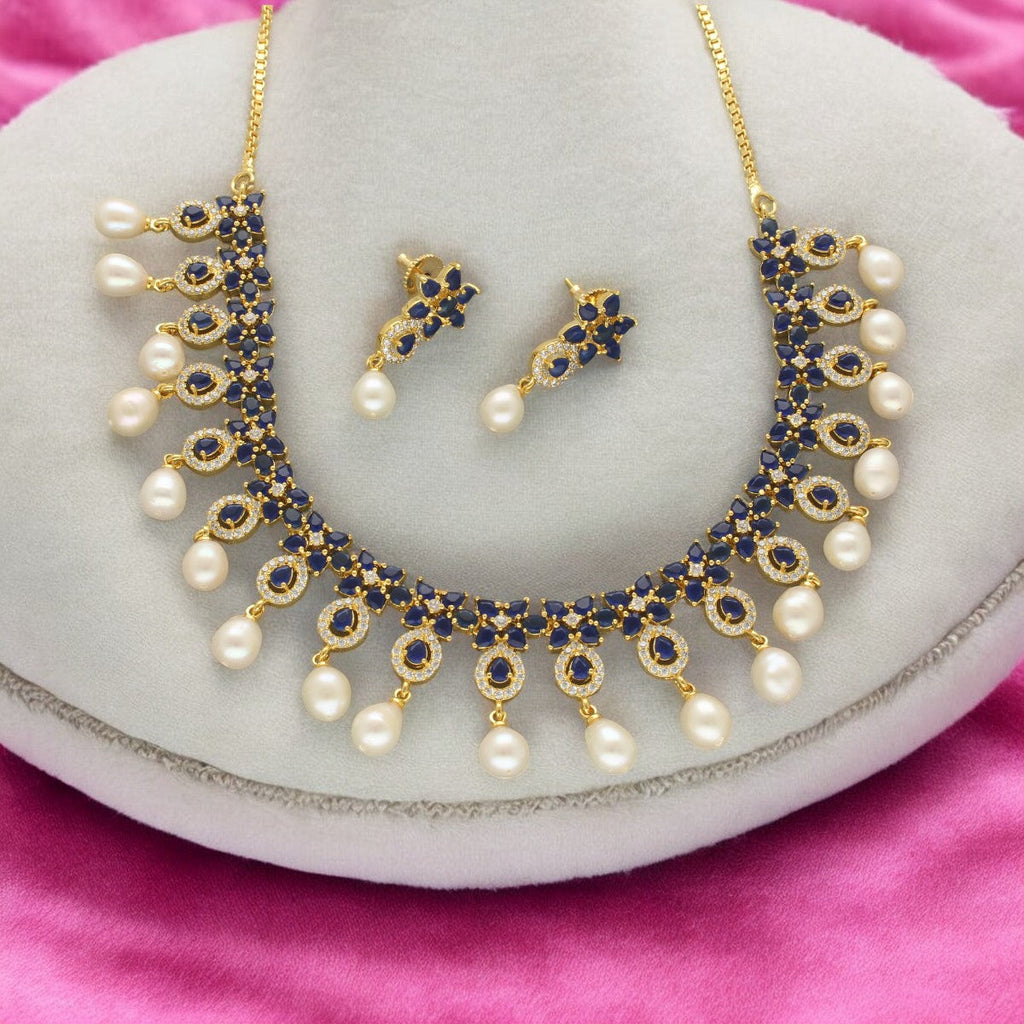 J Pearls Roshan Pearl Necklace Set