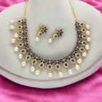 J Pearls Roshan Pearl Necklace Set