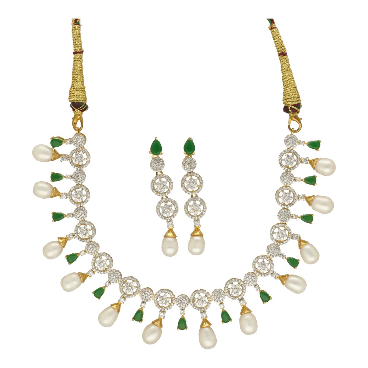J Pearls Gitan Pearl Necklace Set