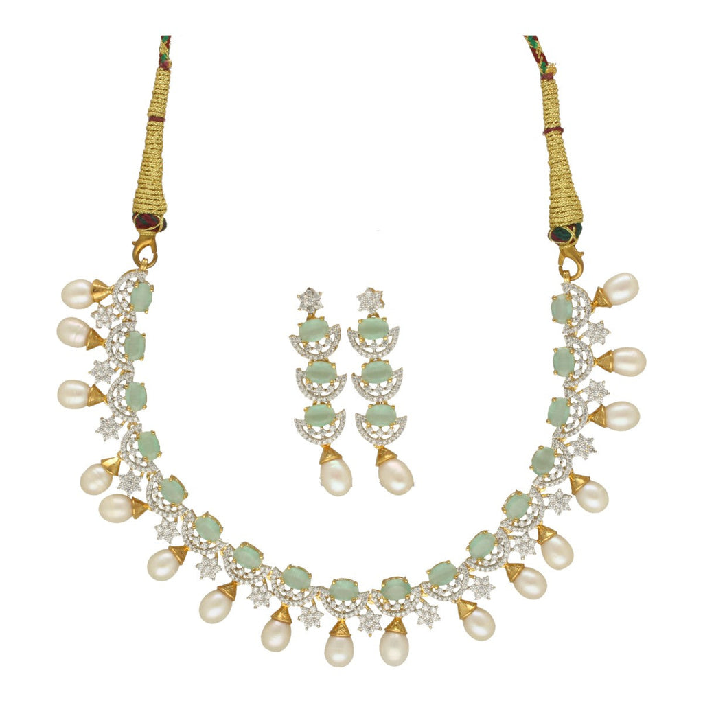 J Pearls Aurora Adornments Pearl Necklace Set