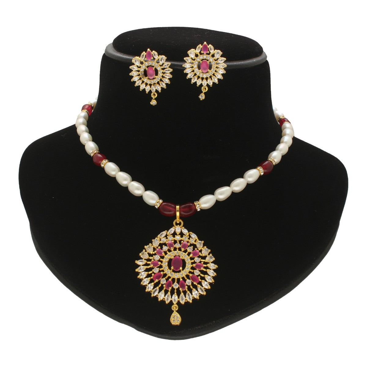 J Pearls Rinay Pearl Necklace Set
