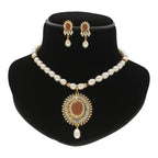 J Pearls Opal Pearl Necklace Set
