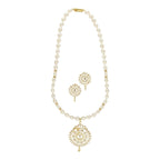 J Pearls Quasar Mystique Pearl Necklace Set