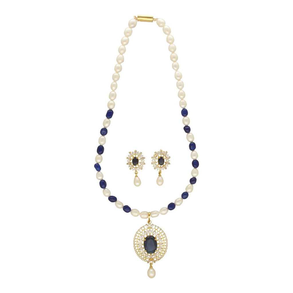 J Pearls Nivan Pearl Necklace Set
