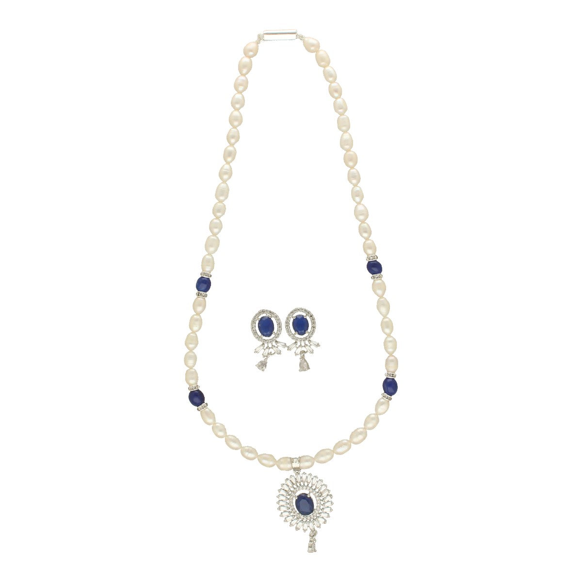 J Pearls Nivid Pearl Necklace Set