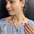 J Pearls Nivid Pearl Necklace Set