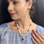 J Pearls Nivid Pearl Necklace Set