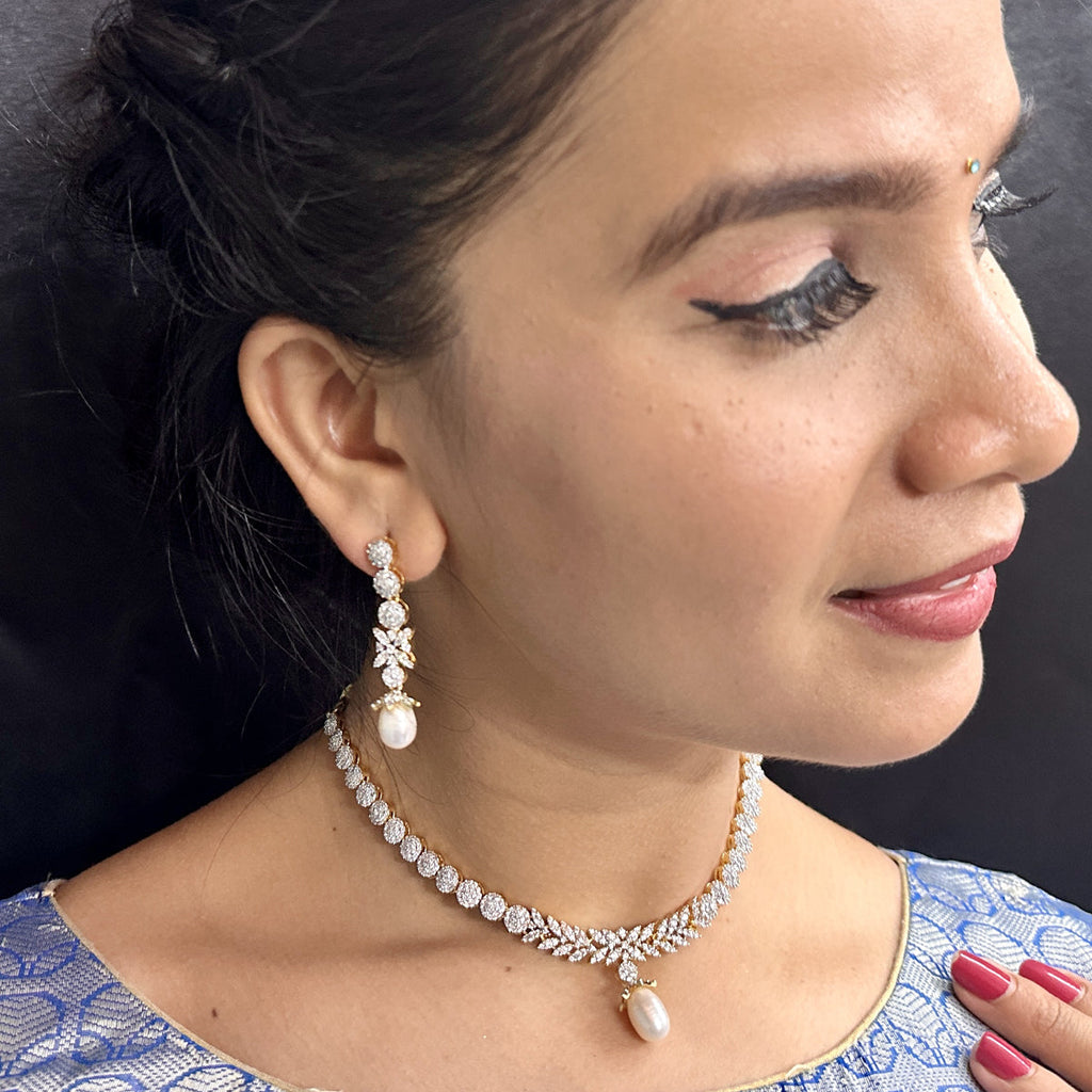 J Pearls Charmed Essence Pearl Necklace Set