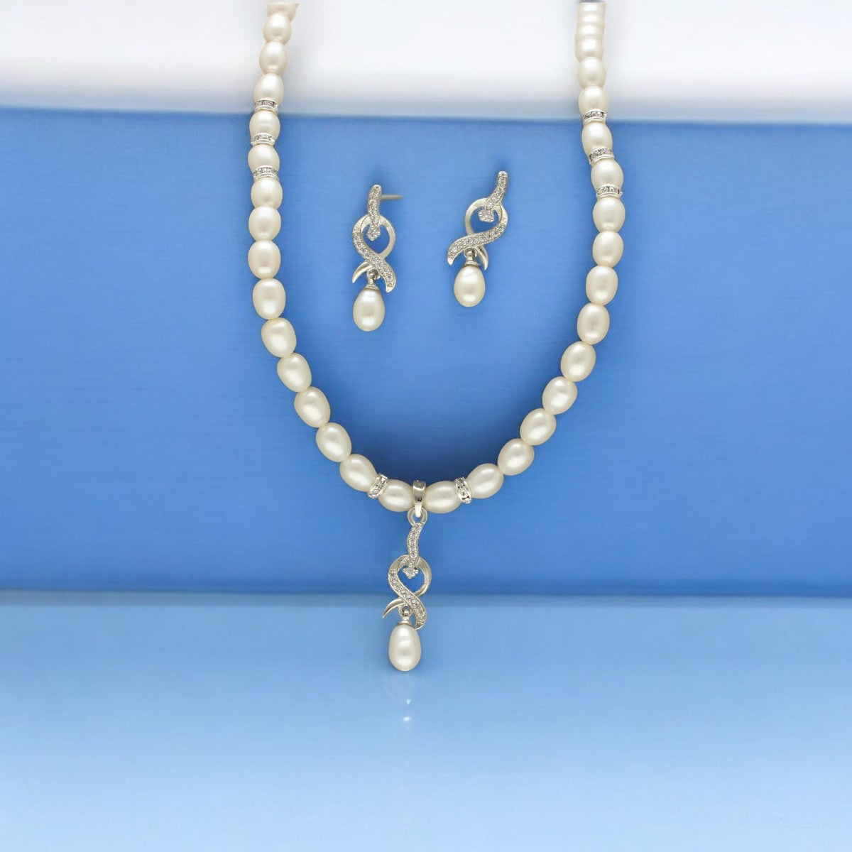 J Pearls Zaral Pearl Necklace Set