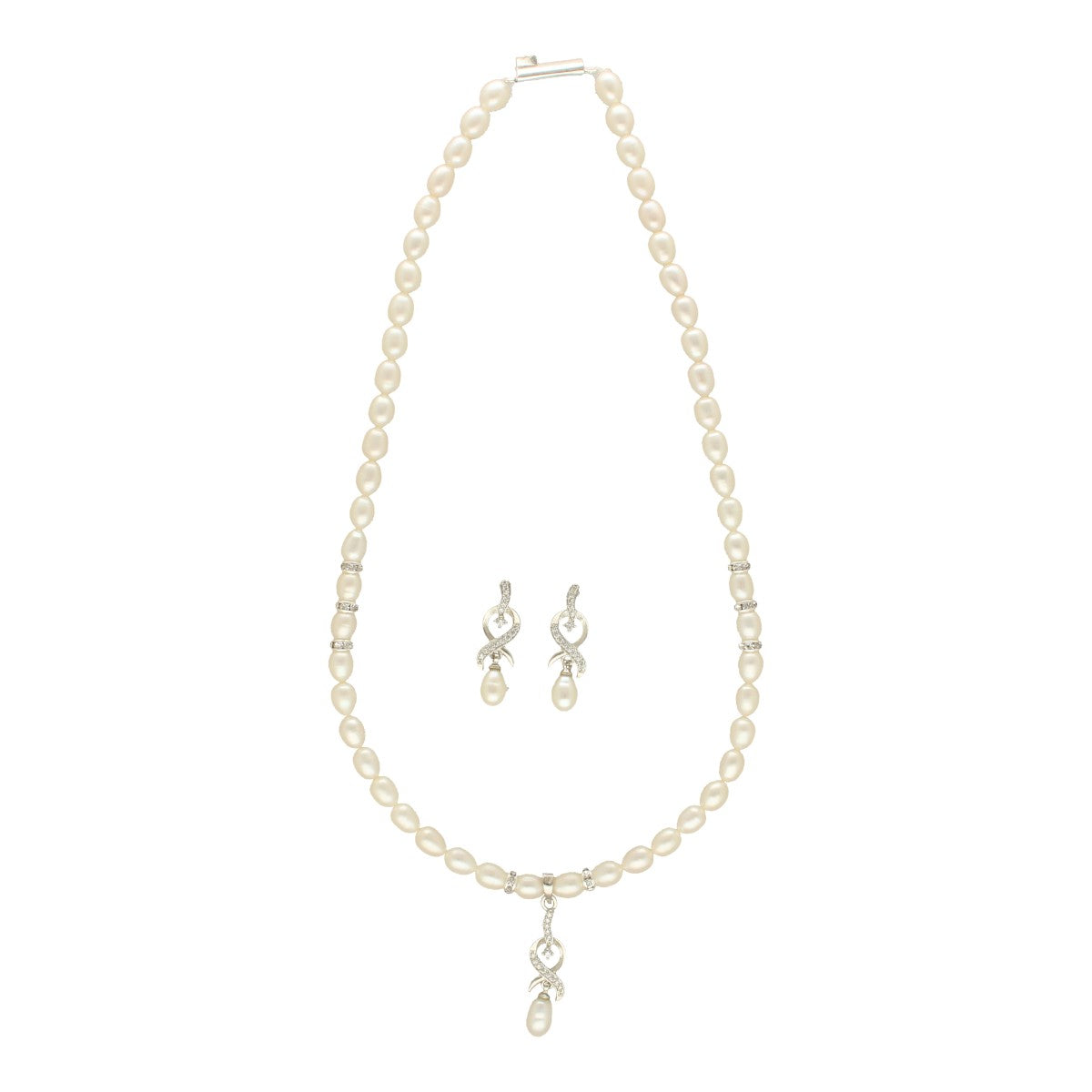 J Pearls Zaral Pearl Necklace Set