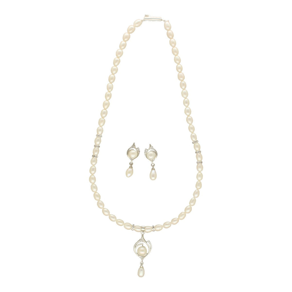 J Pearls Haima Pearl Necklace Set