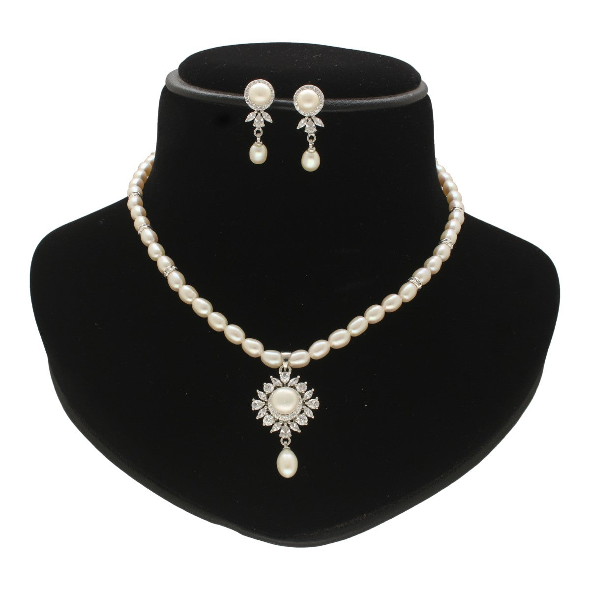 J Pearls Regalia of Radiance Pearl Necklace Set