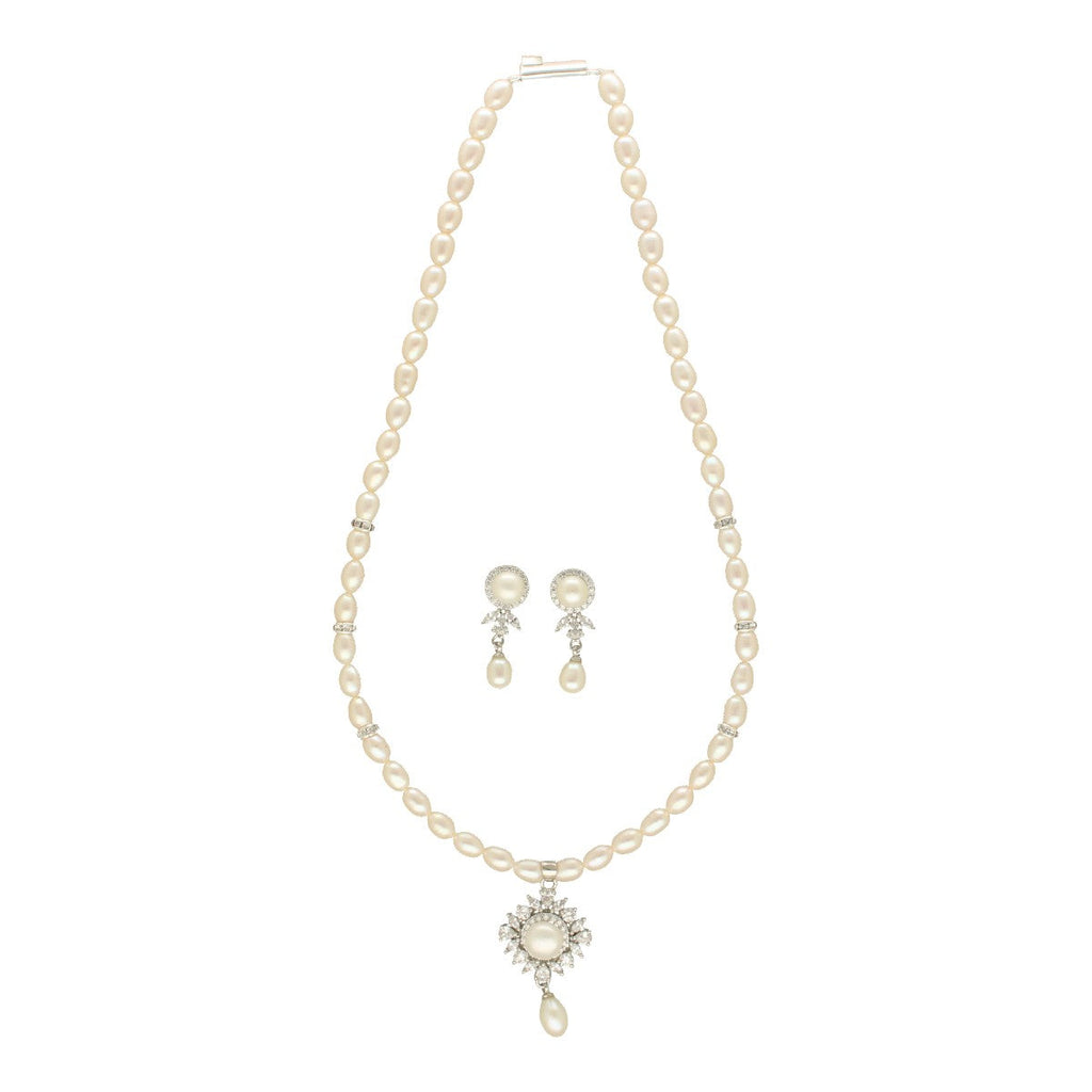 J Pearls Regalia of Radiance Pearl Necklace Set