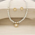 J Pearls Vihara Pearl Necklace Set
