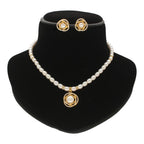 J Pearls Vihara Pearl Necklace Set