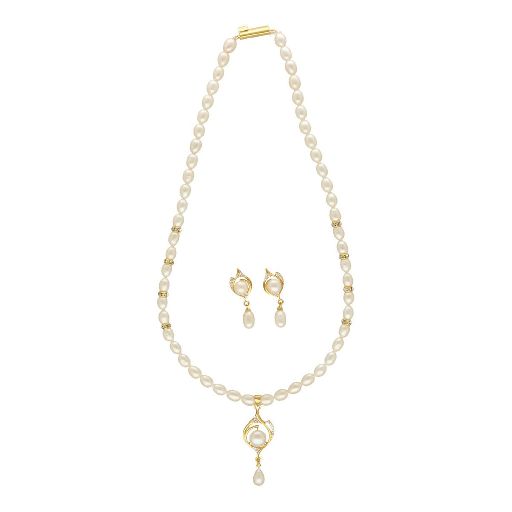 J Pearls Mira Pearl Necklace Set