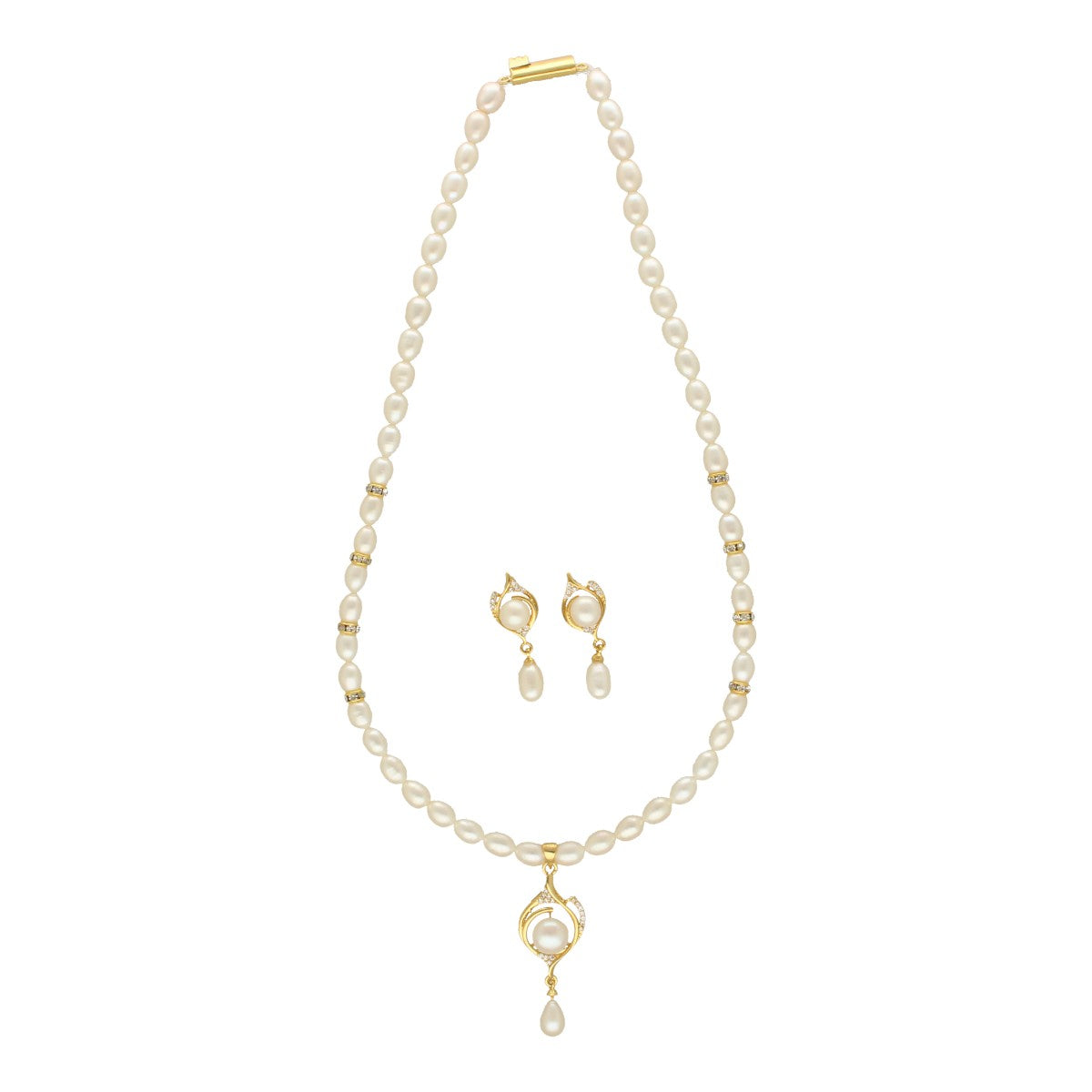 J Pearls Mira Pearl Necklace Set
