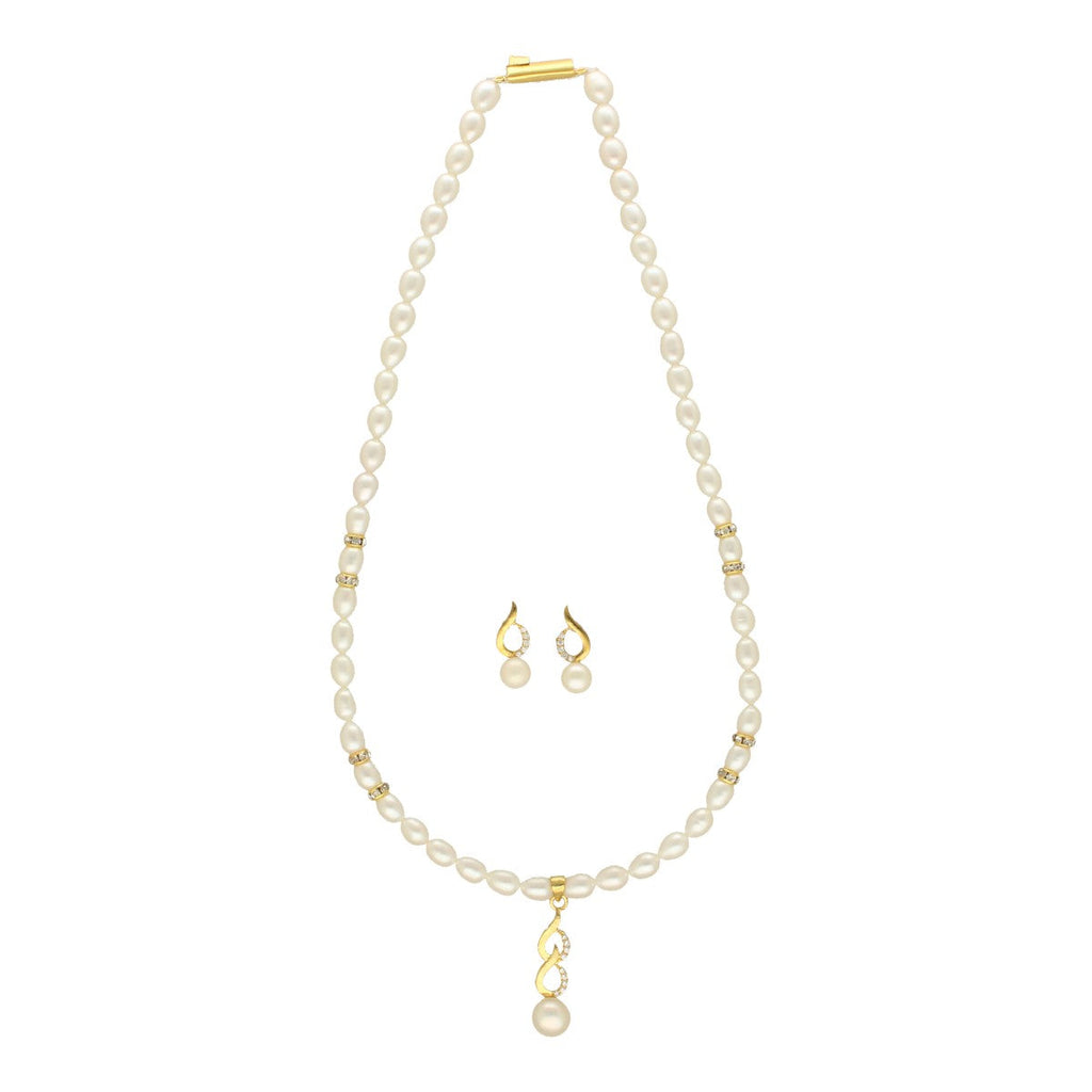 J Pearls Sani Pearl Necklace Set