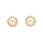 J Pearls Albira Pearl Earrings - Distacart