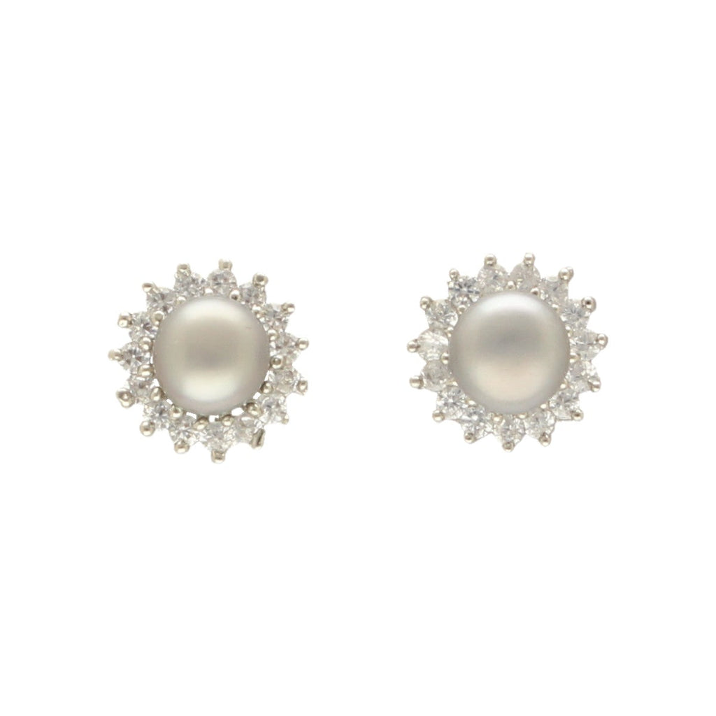 J Pearls Qiara Pearl Earrings - Distacart