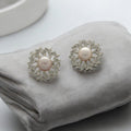 J Pearls Asra Pearl Earrings - Distacart