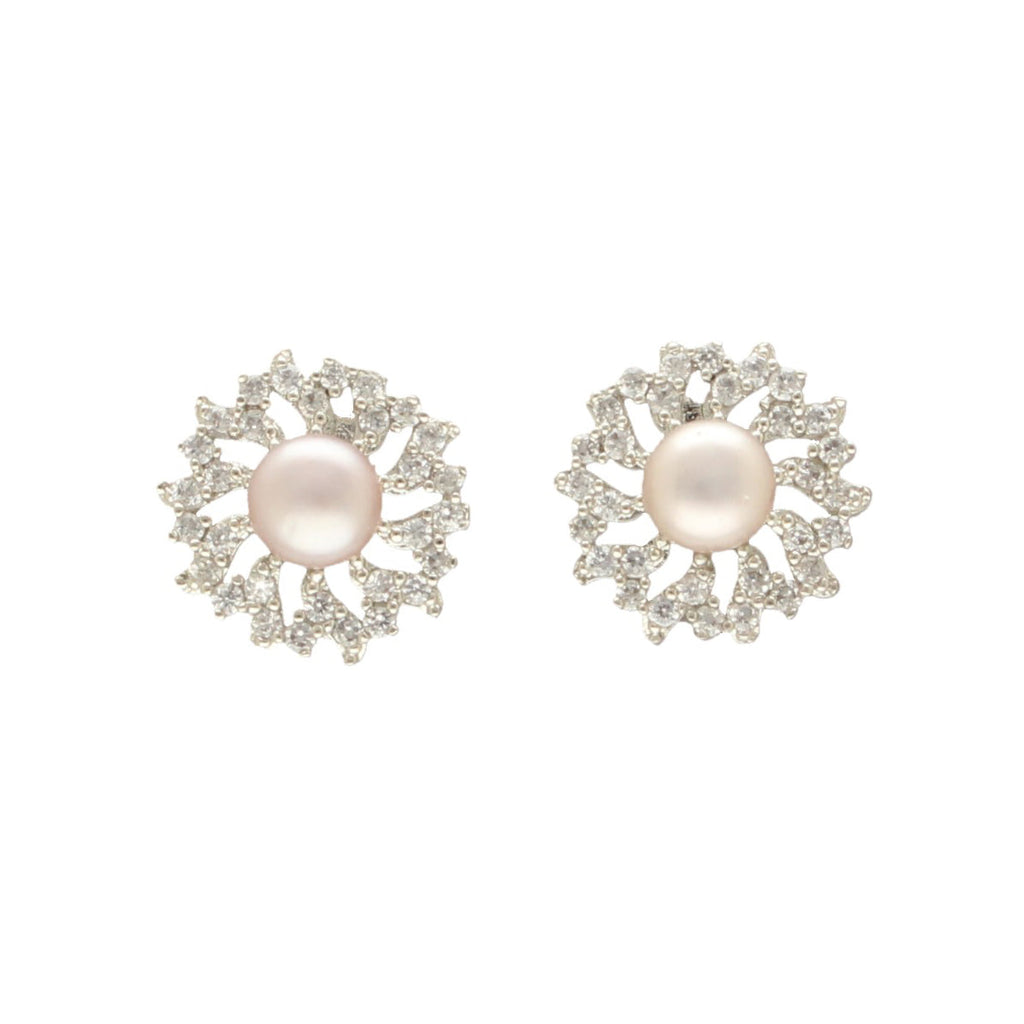 J Pearls Asra Pearl Earrings - Distacart