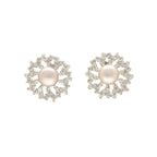 J Pearls Asra Pearl Earrings - Distacart