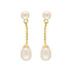 J Pearls Yanis Pearl Earrings - Distacart