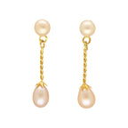 J Pearls Lunai Pearl Earrings - Distacart