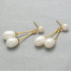 J Pearls Jorin Pearl Earrings - Distacart