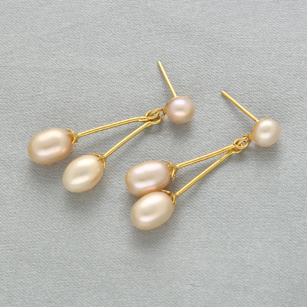 J Pearls Nerai Pearl Earrings - Distacart
