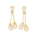 J Pearls Nerai Pearl Earrings - Distacart