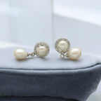 J Pearls Velis Pearl Earrings - Distacart