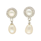 J Pearls Velis Pearl Earrings - Distacart