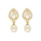J Pearls Tirna Pearl Earrings - Distacart