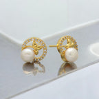 J Pearls Sorai Pearl Earrings - Distacart