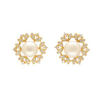 J Pearls Jyvai Pearl Earrings - Distacart