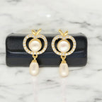 J Pearls Meher Pearl Earrings - Distacart