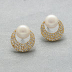 J Pearls Faris Pearl Earrings - Distacart