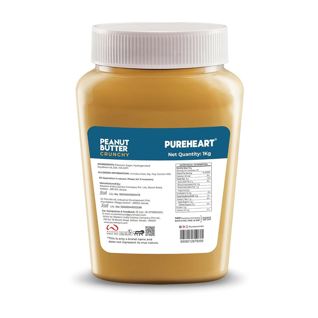 Pureheart Nutbutter Crunchy Peanut Butter - Distacart