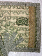 Evanik Pista Kashmiri Style Digital Printed Saree With Unstitched Blouse - Distacart