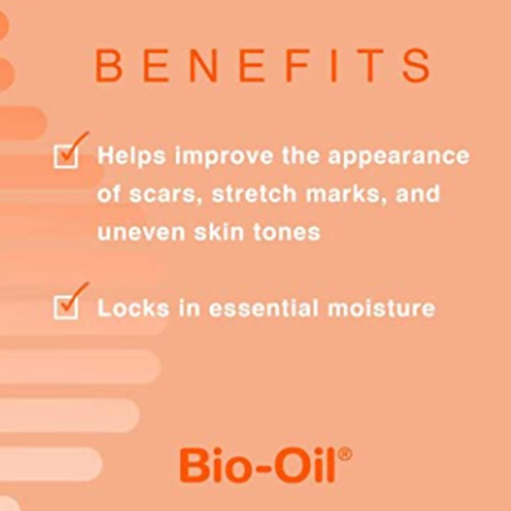 Bio Oil Skincare Oil ingredients label