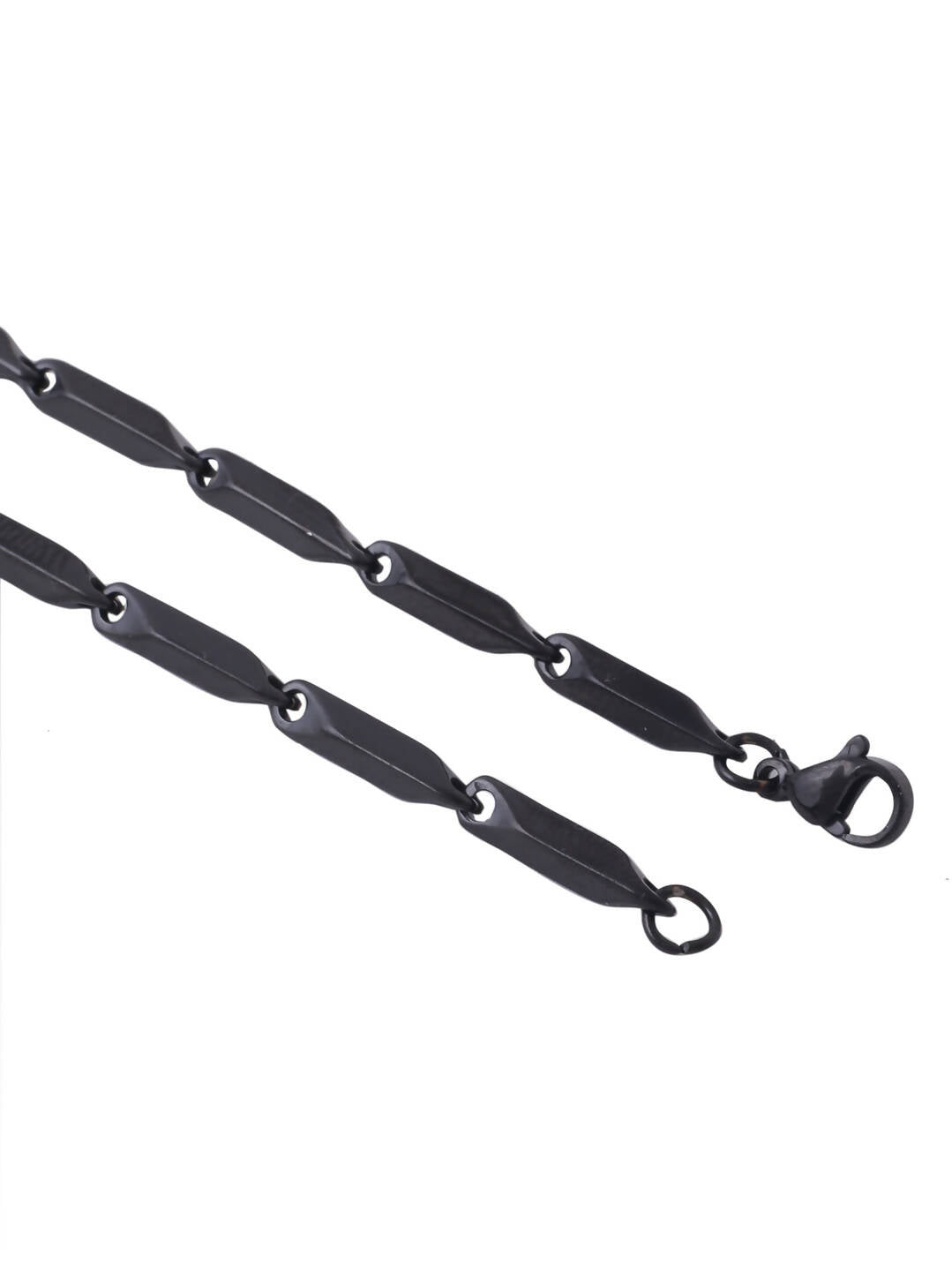 NVR Men's Black Metal Chain