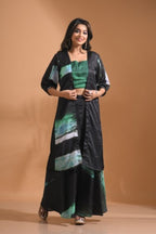 Morchari Palazzo Set Hand Embroidery - Multi