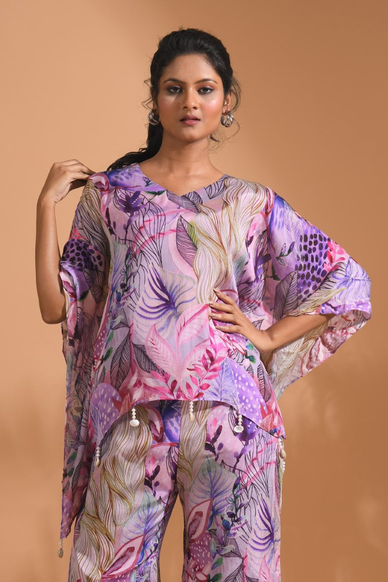 Morchari Short Top And Pant - Multi