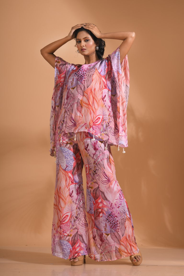 Morchari Short Top And Pant - Multi